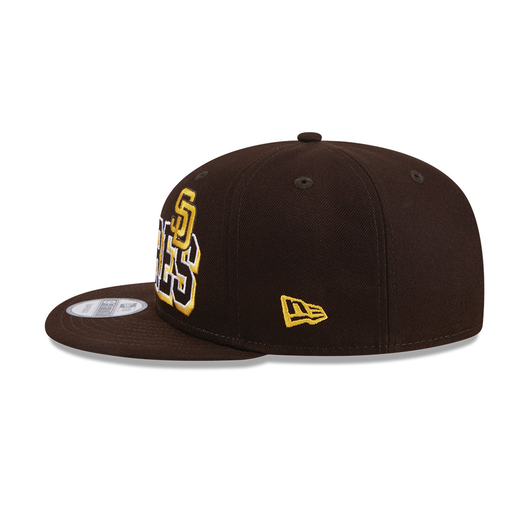 New Era San Diego Padres Game Day 9FIFTY Snapback Hat