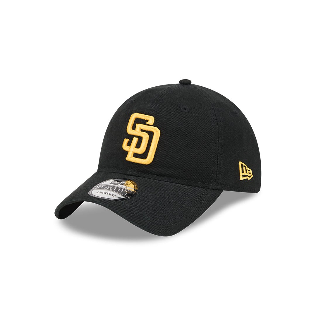 New Era San Diego Padres Core Classic 2.0 9TWENTY Adjustable Hat-Black/Yellow