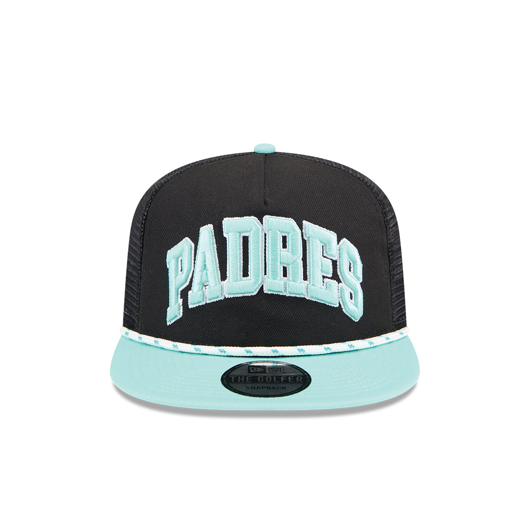 New Era San Diego Padres Throwback The Golfer Snapback Hat