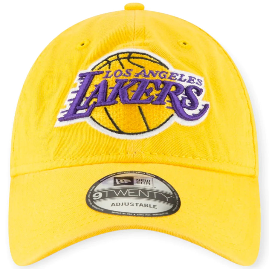 New Era Los Angeles Lakers 2.0 Core Classic 9TWENTY Adjustable Hat-Yellow