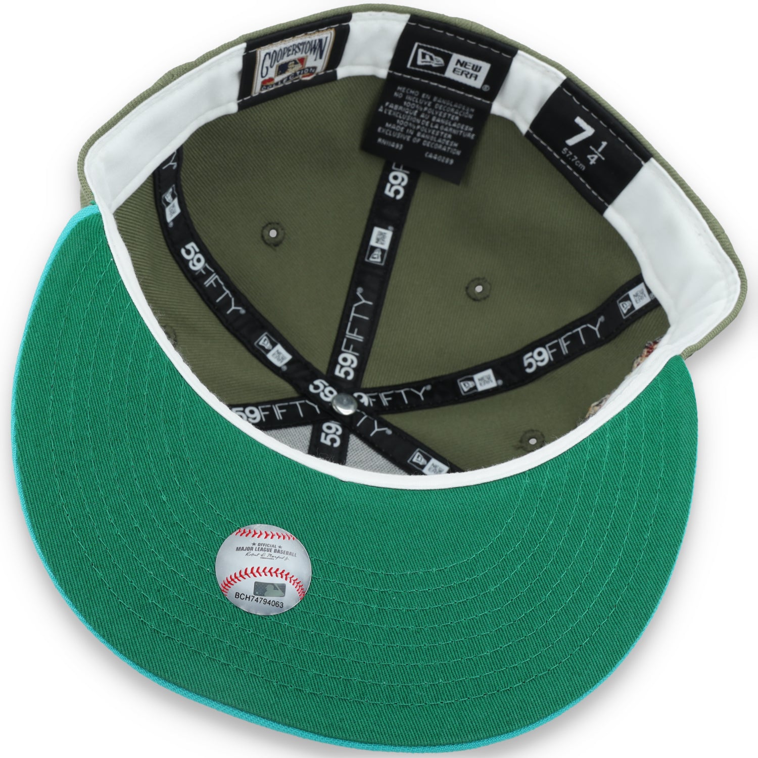 New Era Arizona Diamondbacks 10th Anniversary Side Patch 59FIFTY Fitted Hat- Olive Green