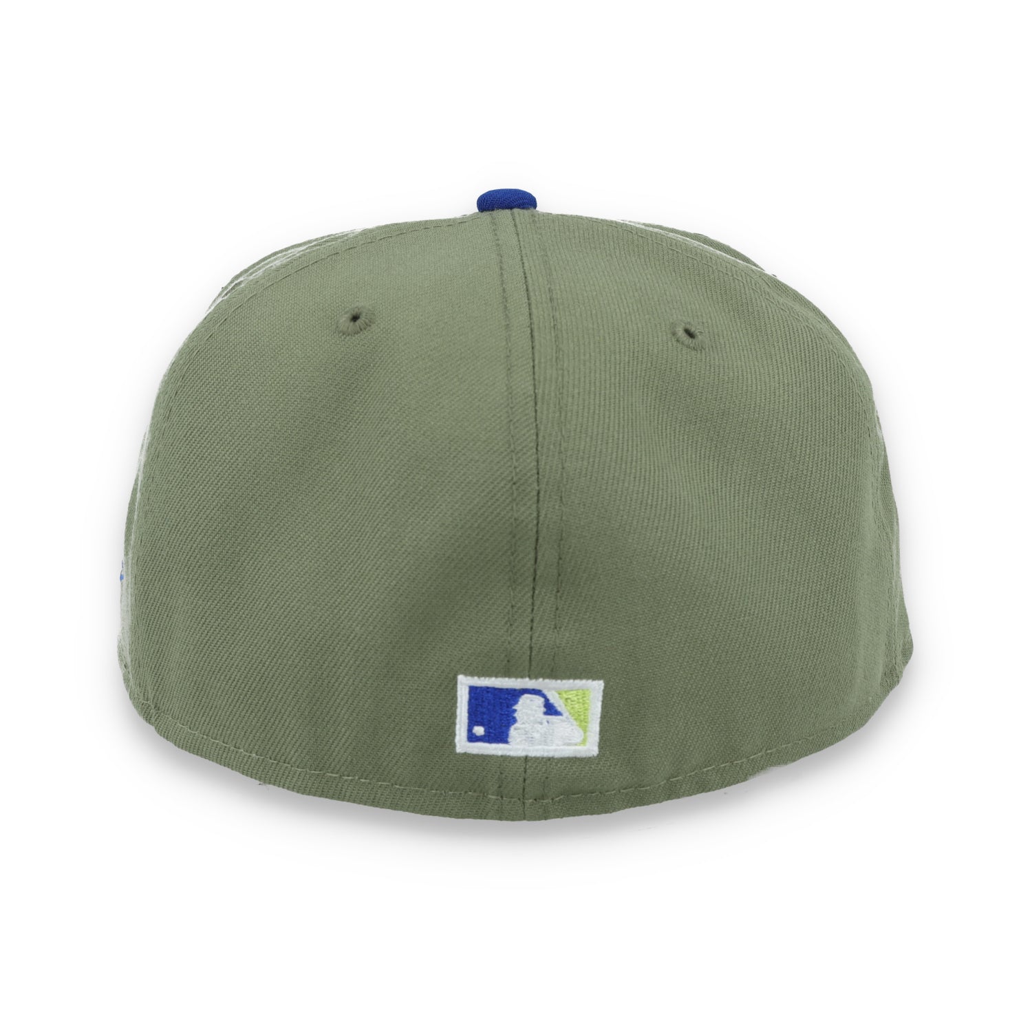New Era Los Angeles Dodgers 60th Anniversary Side Patch 59FIFTY Fitted Hat- Olive Green