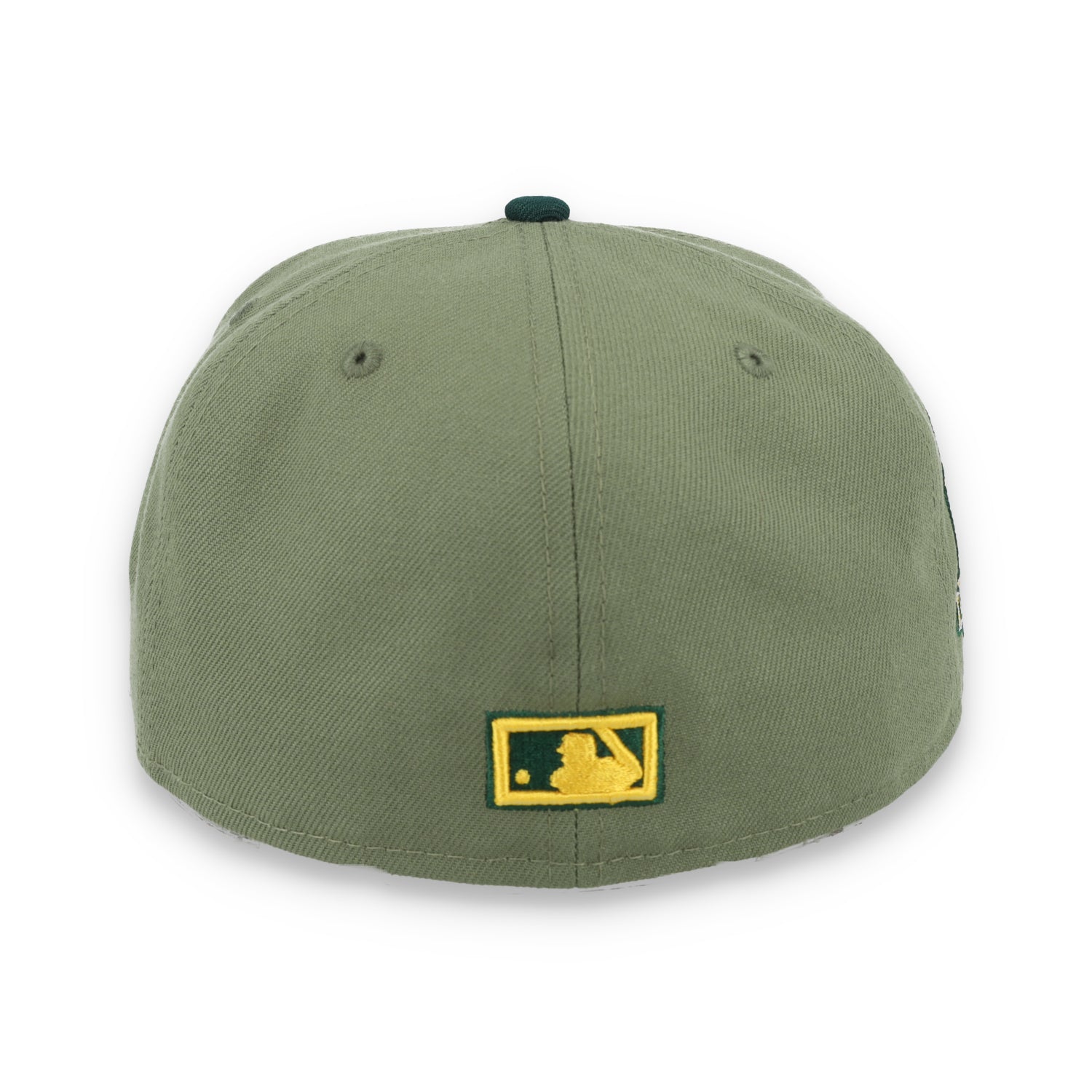 New Era Oakland Athletics 40th Anniversary Side Patch 59FIFTY Fitted Hat- Olive Green