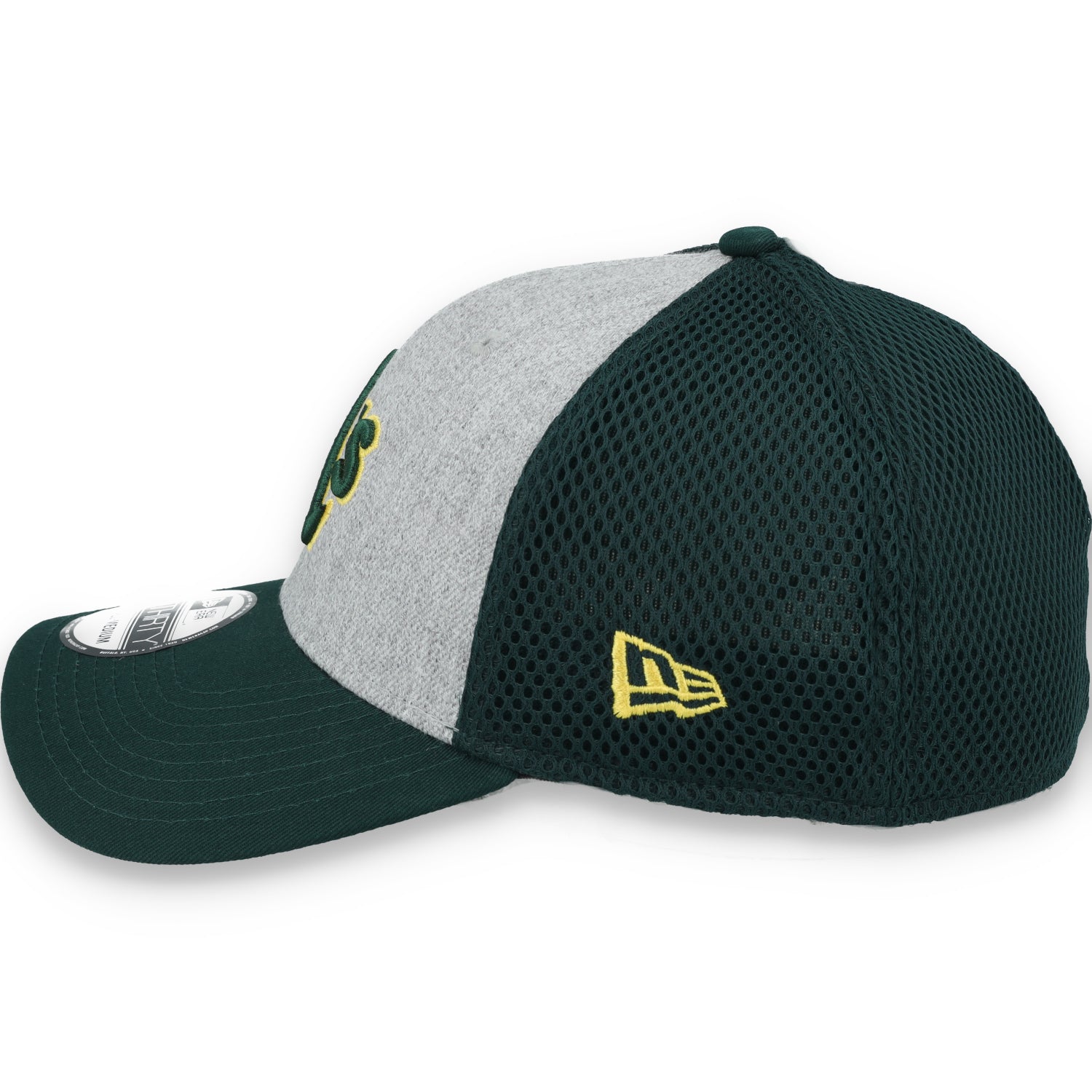 New Era Oakland Athletics Prime Neo 39THIRTY Flex Hat – Greem/Grey