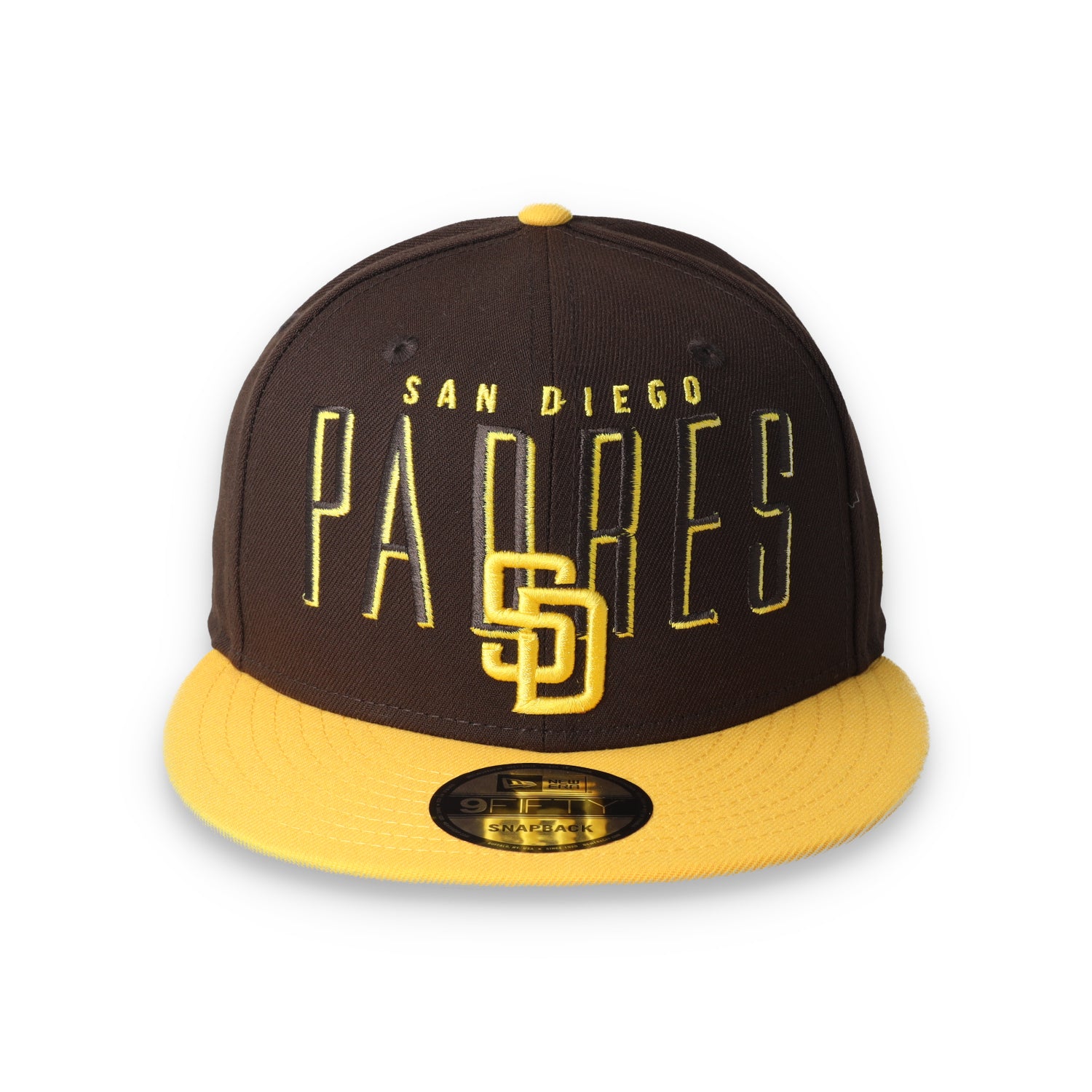 New Era San Diego Padres Headline E3 9FIFTY Snapback Hat