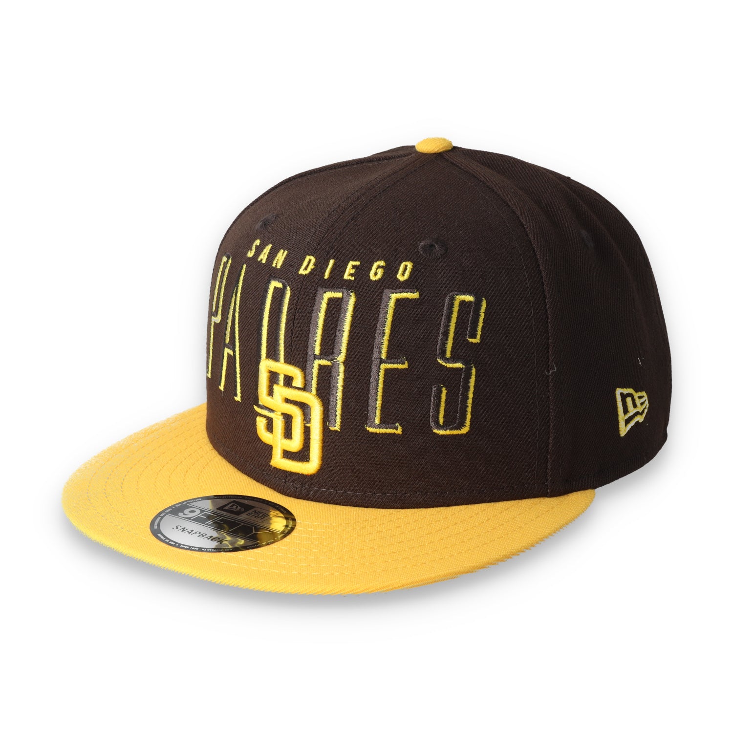 New Era San Diego Padres Headline E3 9FIFTY Snapback Hat