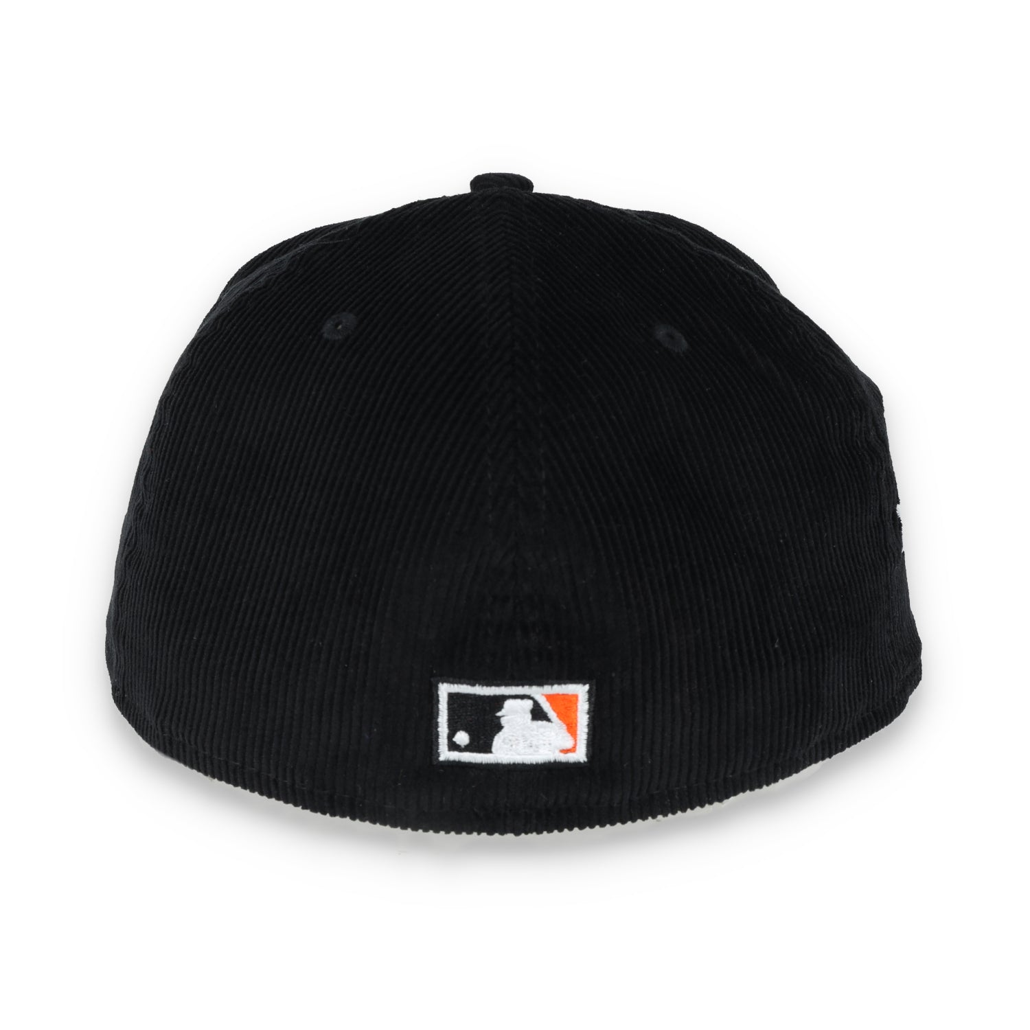New Era San Francisco Giants Side Patch Corduroy Fitted Hat-Black