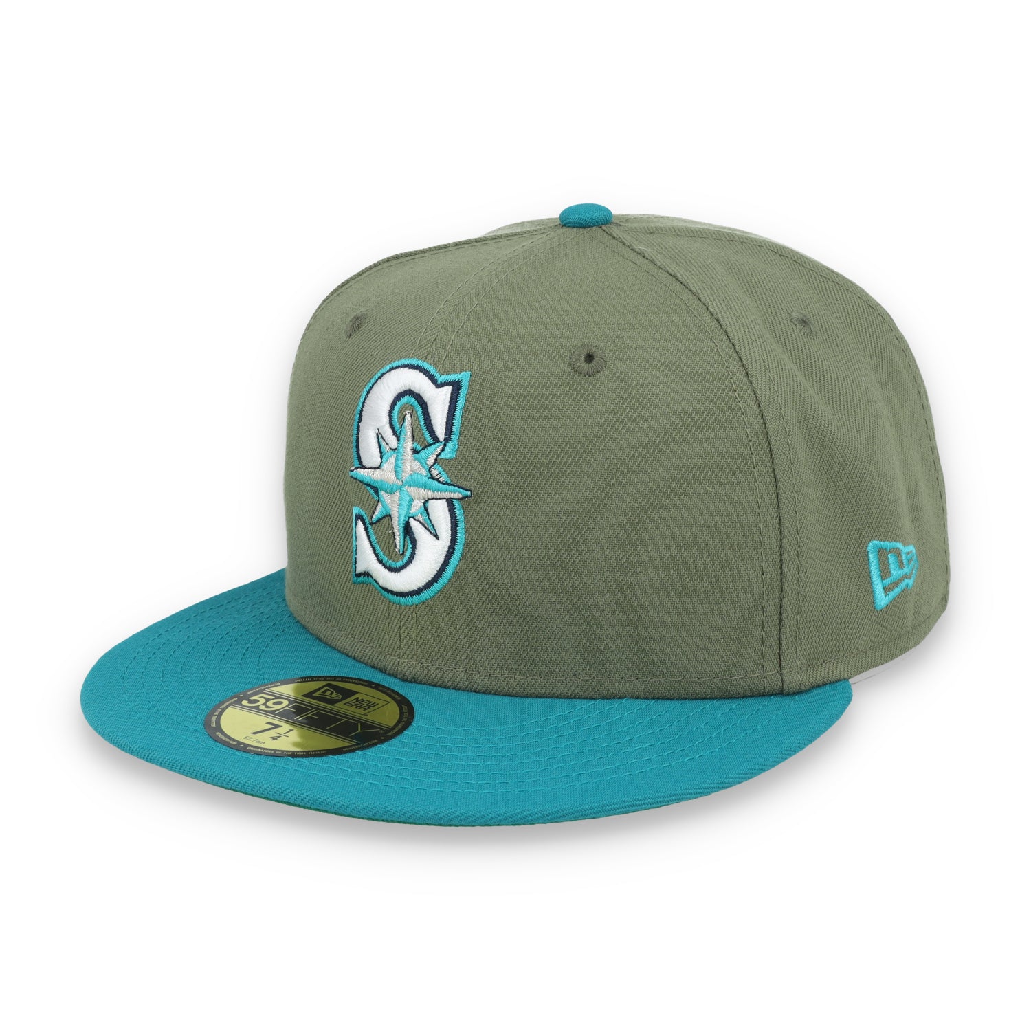 New Era Seattle Marines All Star Game 2023 Side Patch 59FIFTY Fitted Hat- Olive Green