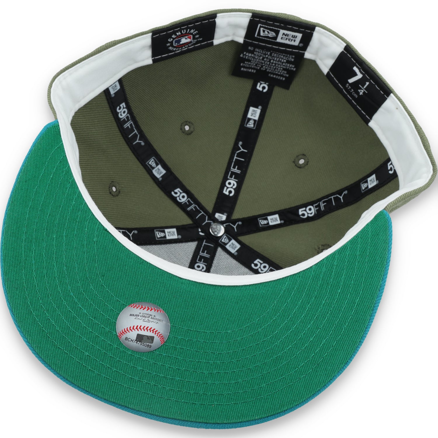 New Era Seattle Marines All Star Game 2023 Side Patch 59FIFTY Fitted Hat- Olive Green