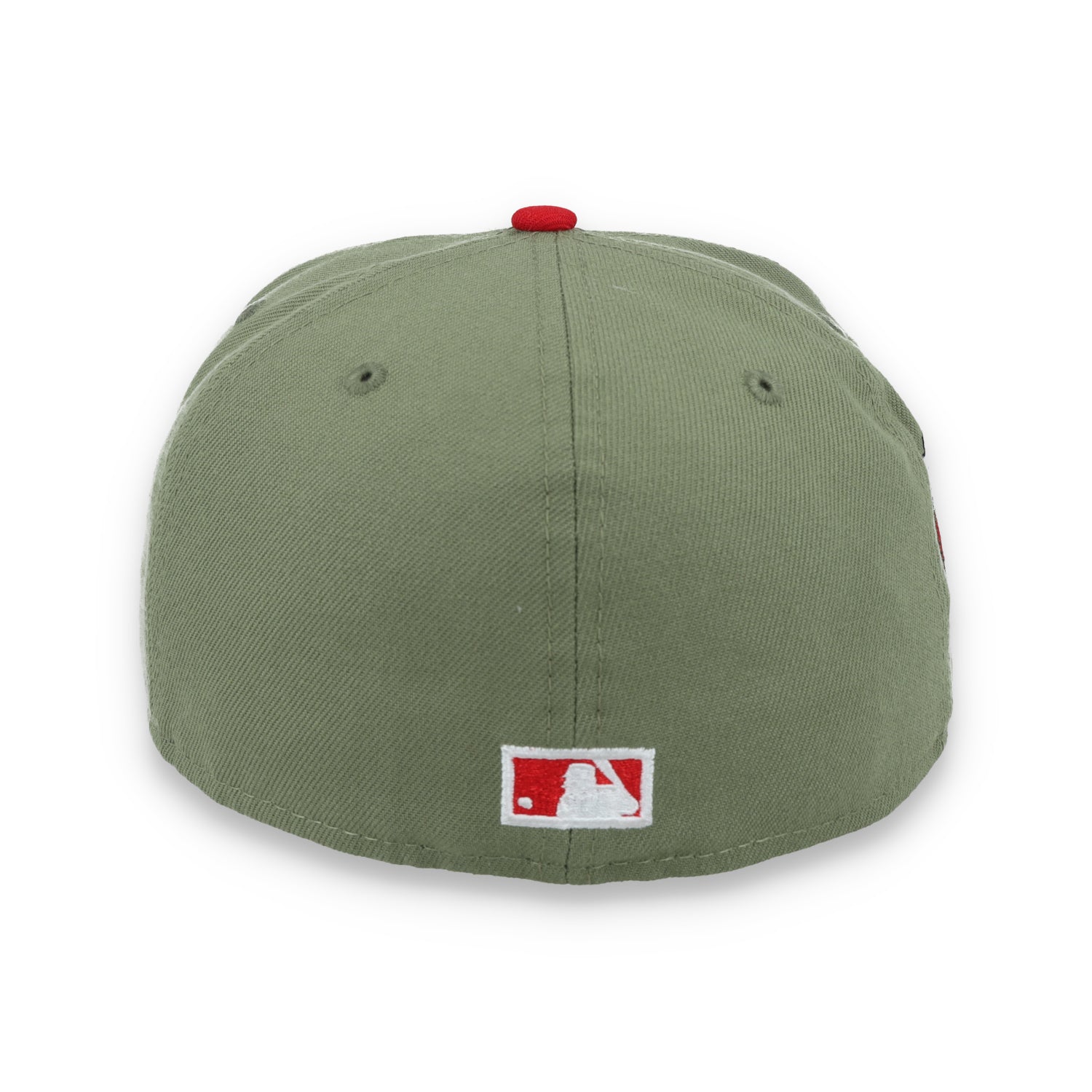 New Era St Louis Cardinals Final Season Side Patch 59FIFTY Fitted Hat-Olive Green