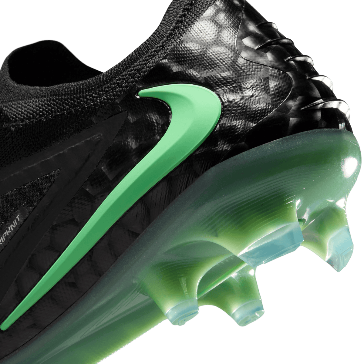 Nike Phantom 6 Low Elite Firm-Ground Soccer Cleats- Black/illusion Green-black PHSYD002