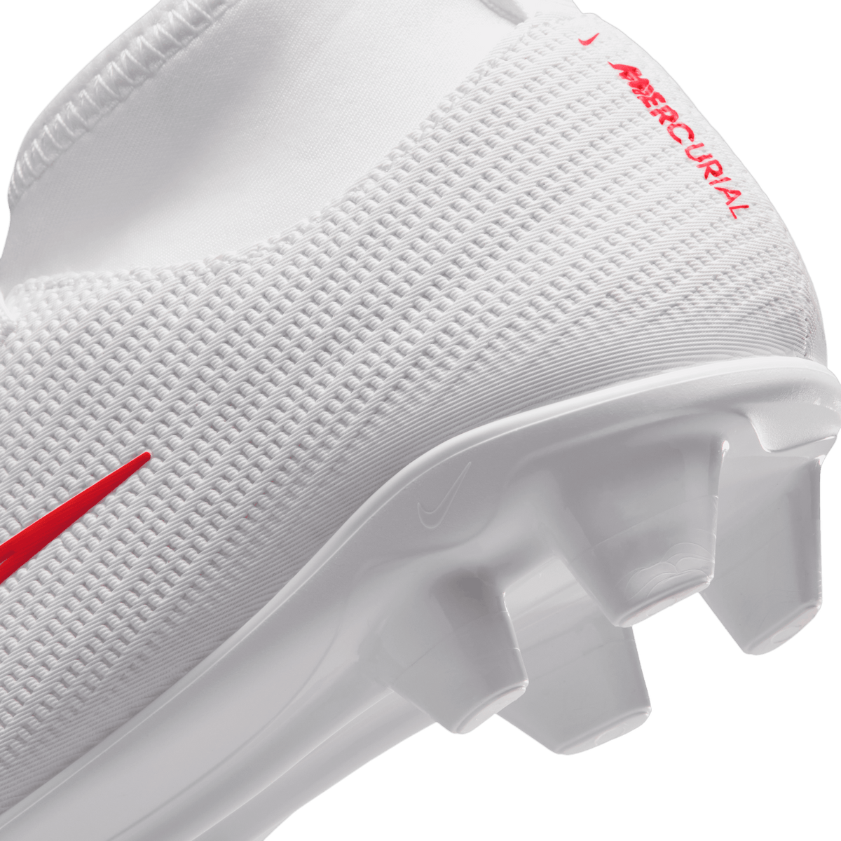 Nike Jr. Mercurial Superfly 11 Club FG- WHITE/BLUR-BRIGHT CRIMSON PHSYD002