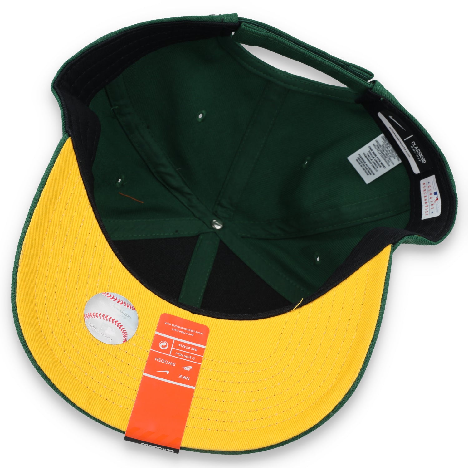 Nike Oakland Athletics Classic99 Dri-FIT Adjustable Hat - Green