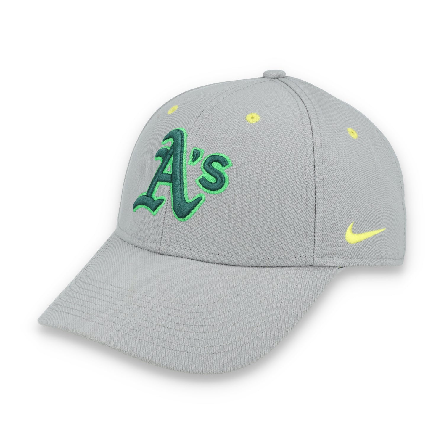 Nike Oakland Athletics Legacy91 Dri-FIT Adjustable Hat - Grey