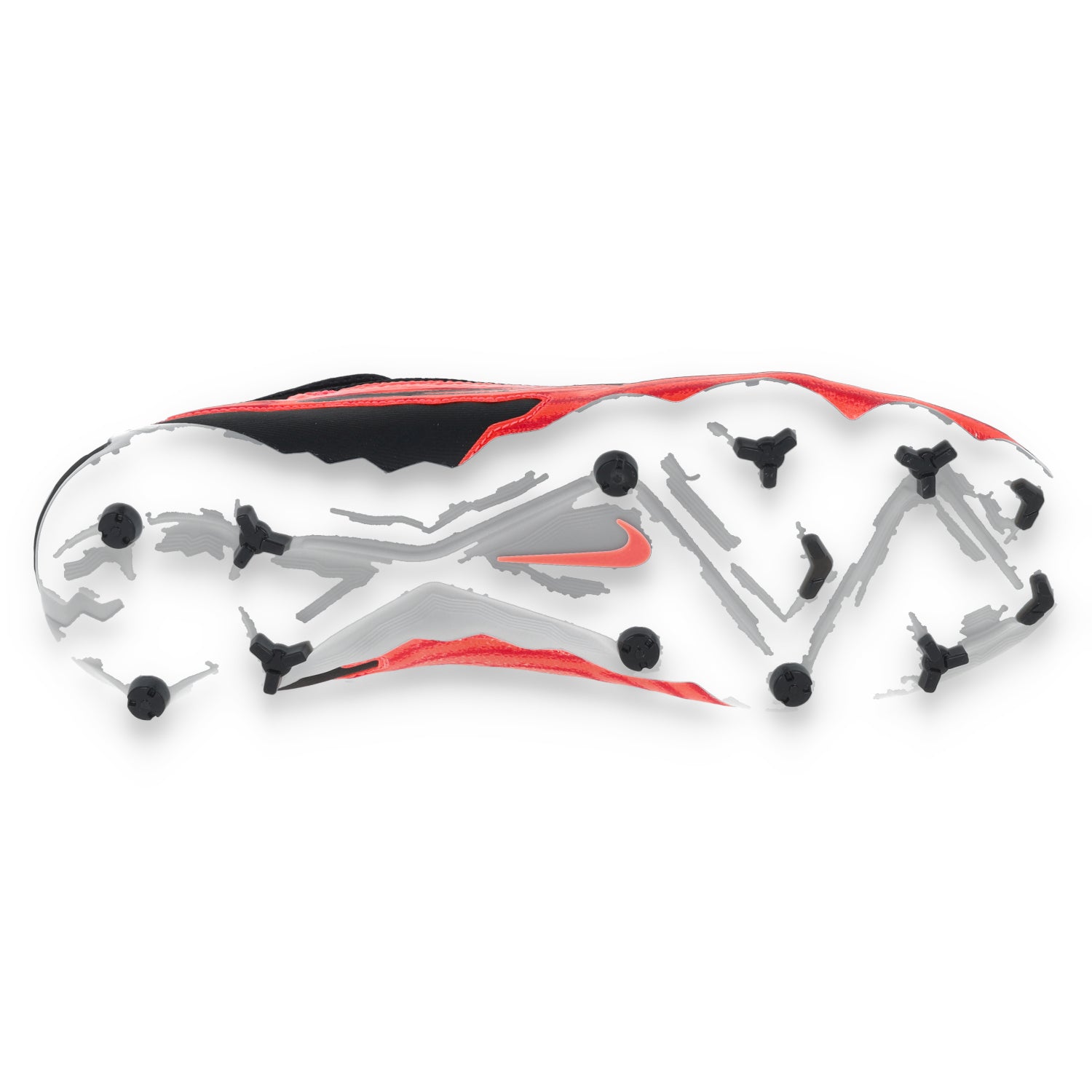 Nike Jr. Phantom GX Academy Dynamic Fit MG-Bright Crimson/White-Black