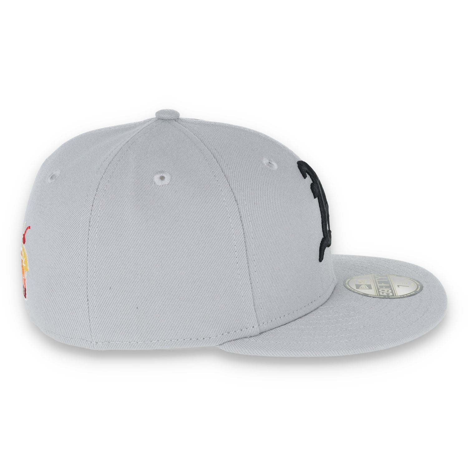 New Era Oakland Athletics Bay Bridge Patch 59FIFTY Fitted-Grey