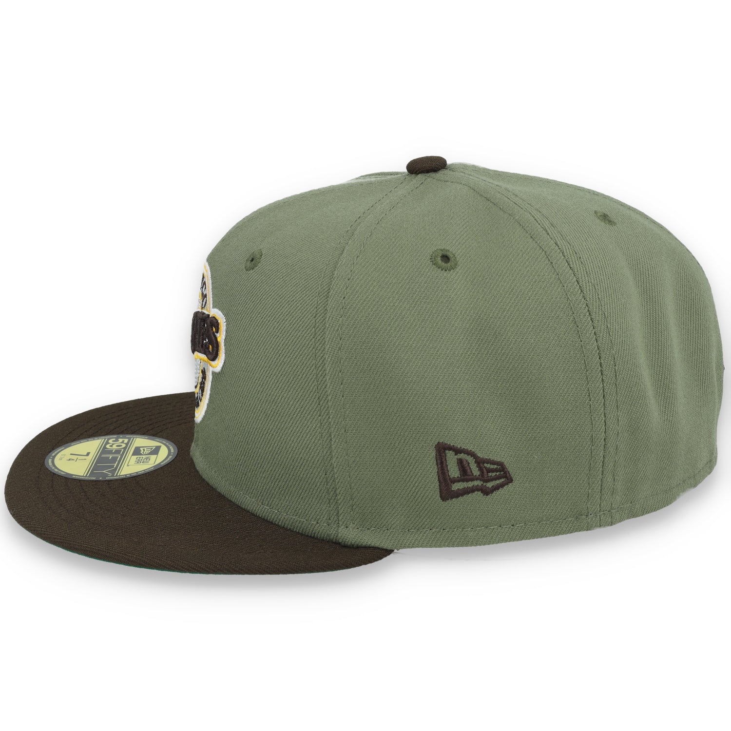 New Era San Diego Padres 40th Anniversary Side Patch 59FIFTY Fitted Hat- Olive Green