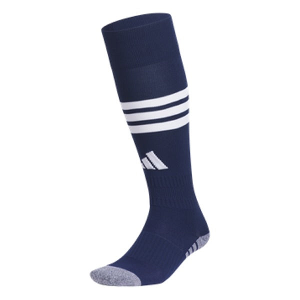 ADIDAS 3 STRIPE HOOP SOCKS-NAVY/WHITE