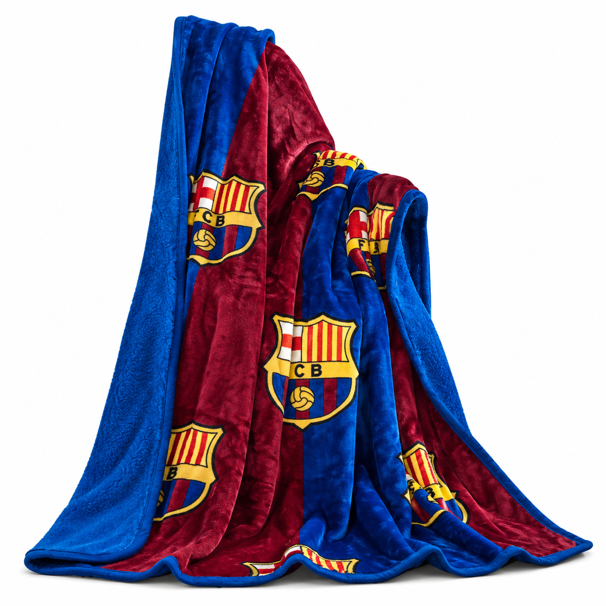FC Barcelona Standard Throw Blanket Sherpa Blanket
