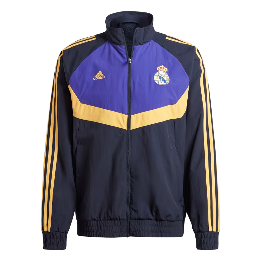 Adidas Men's Real Madrid Woven Track Jacket