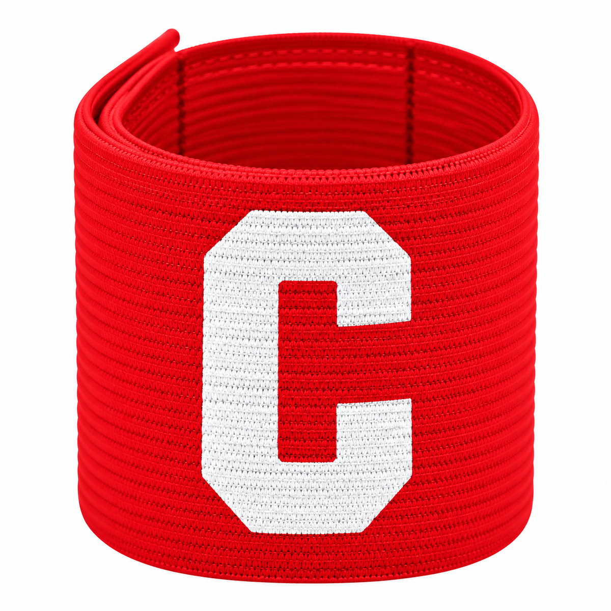 Just 4 Kicks Youth European Style Captain Band-Red