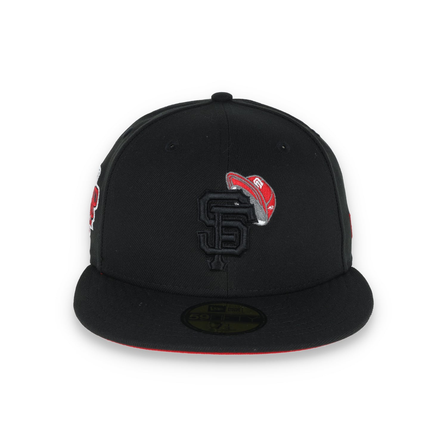 New Era San Francisco Giants 2010 World Series Side Patch 59FIFTY Fitted-Black/Red