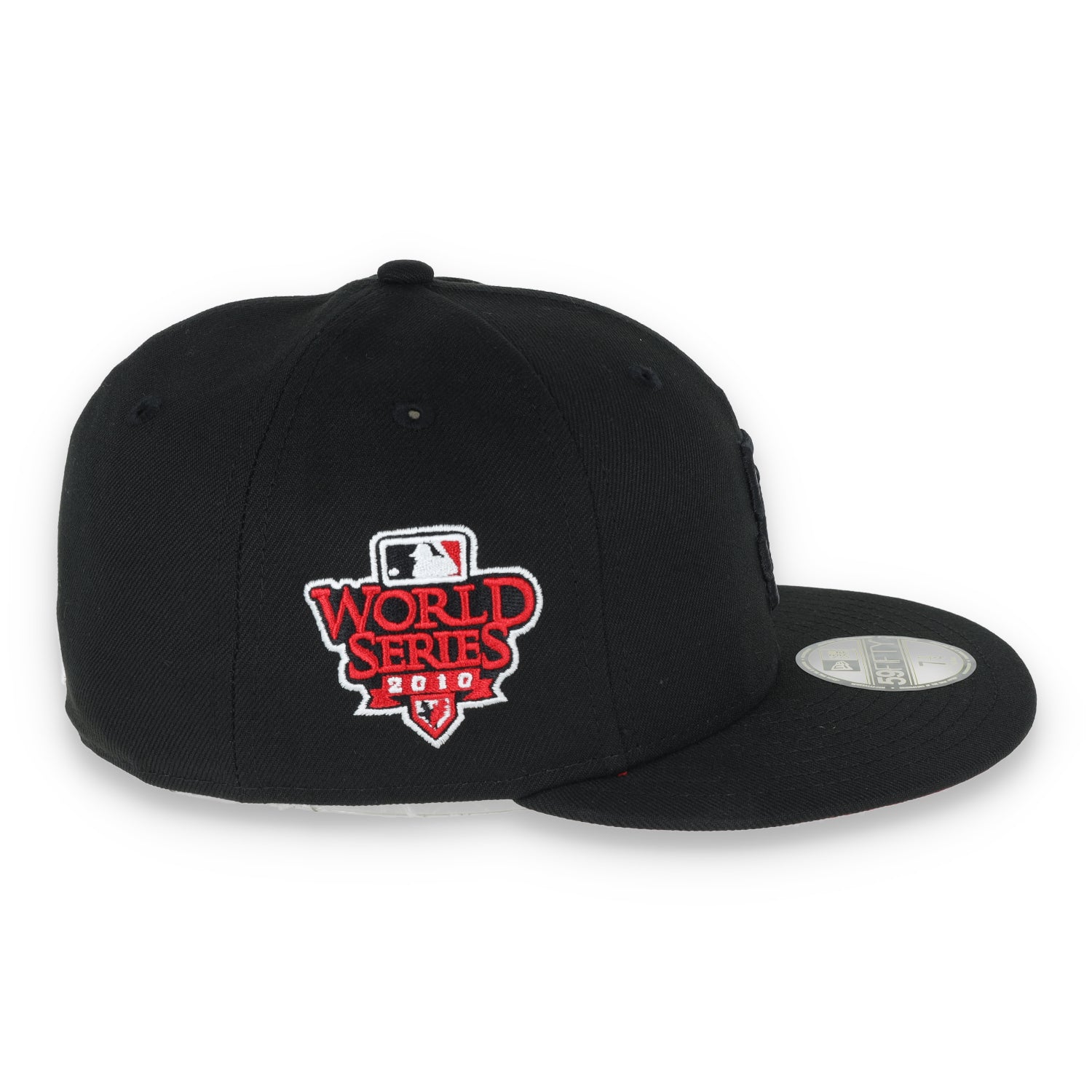 New Era San Francisco Giants 2010 World Series Side Patch 59FIFTY Fitted-Black/Red