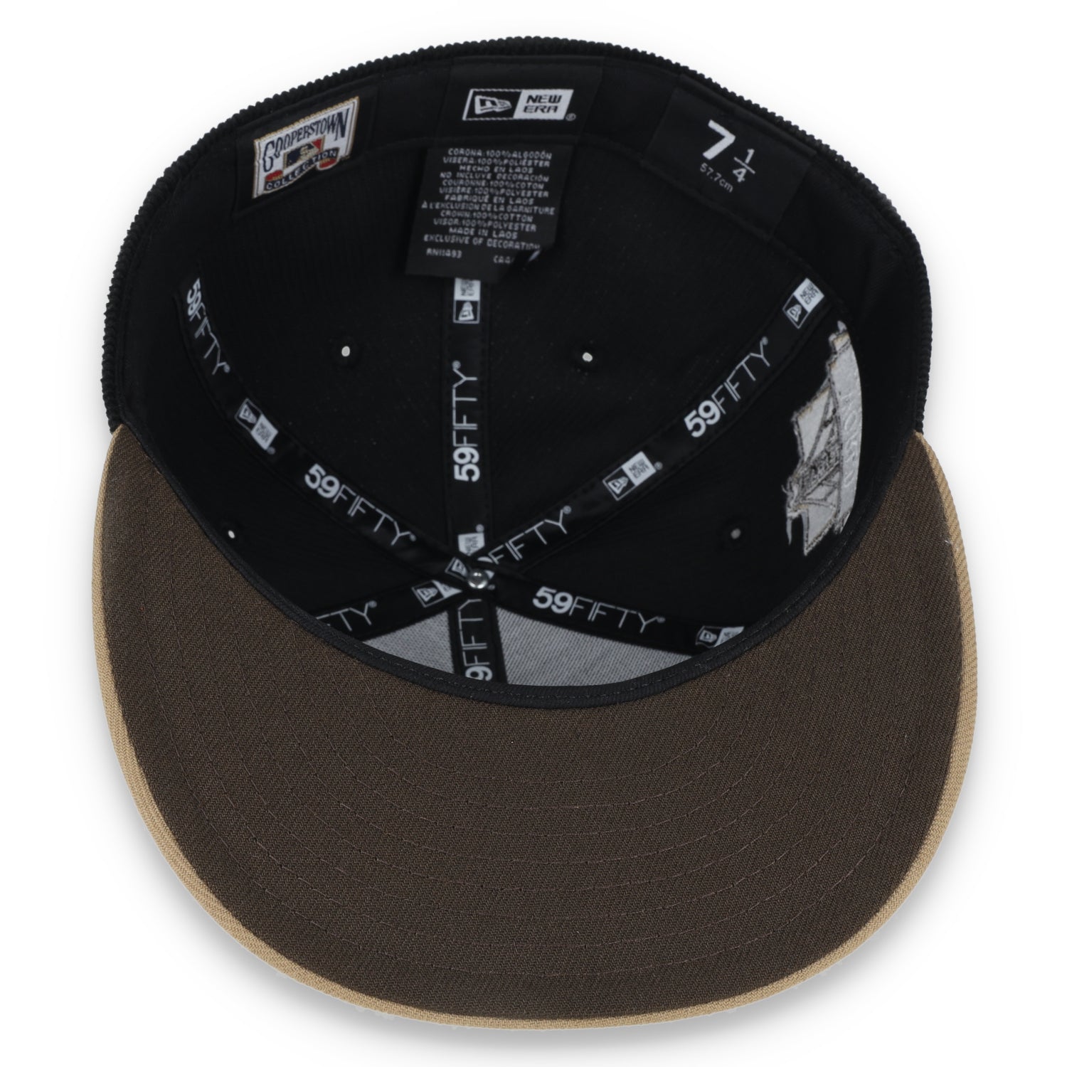 New Era San Francisco Giants 2014 World Series Side Patch 59FIFTY Fitted Hat-Khaki