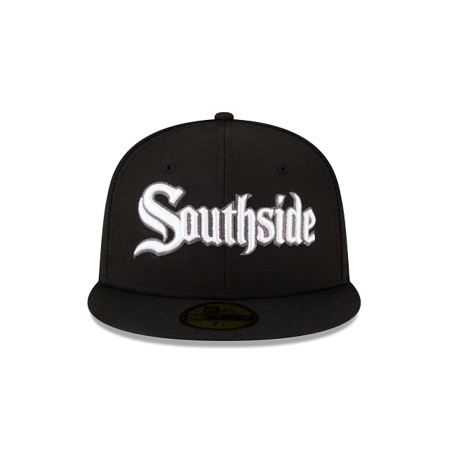 New Era Chicago White Sox MLB 59fifty City Connect Alt2 Fitted Hat Cap BLK/Whi