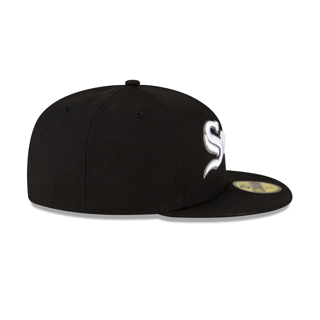 New Era Chicago White Sox MLB 59fifty City Connect Alt2 Fitted Hat Cap BLK/Whi