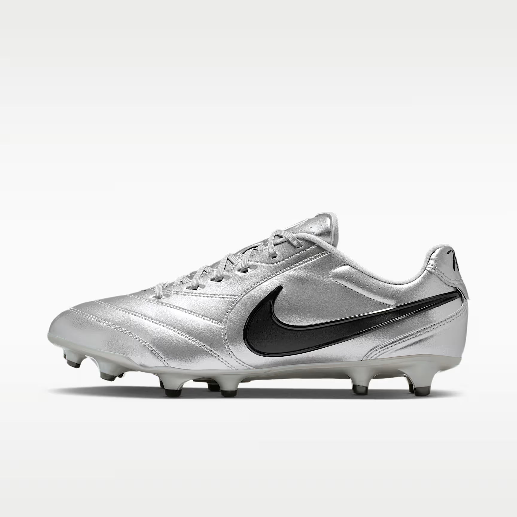 Nike Tiempo Ligera Pro FG-Metallic Silver/black