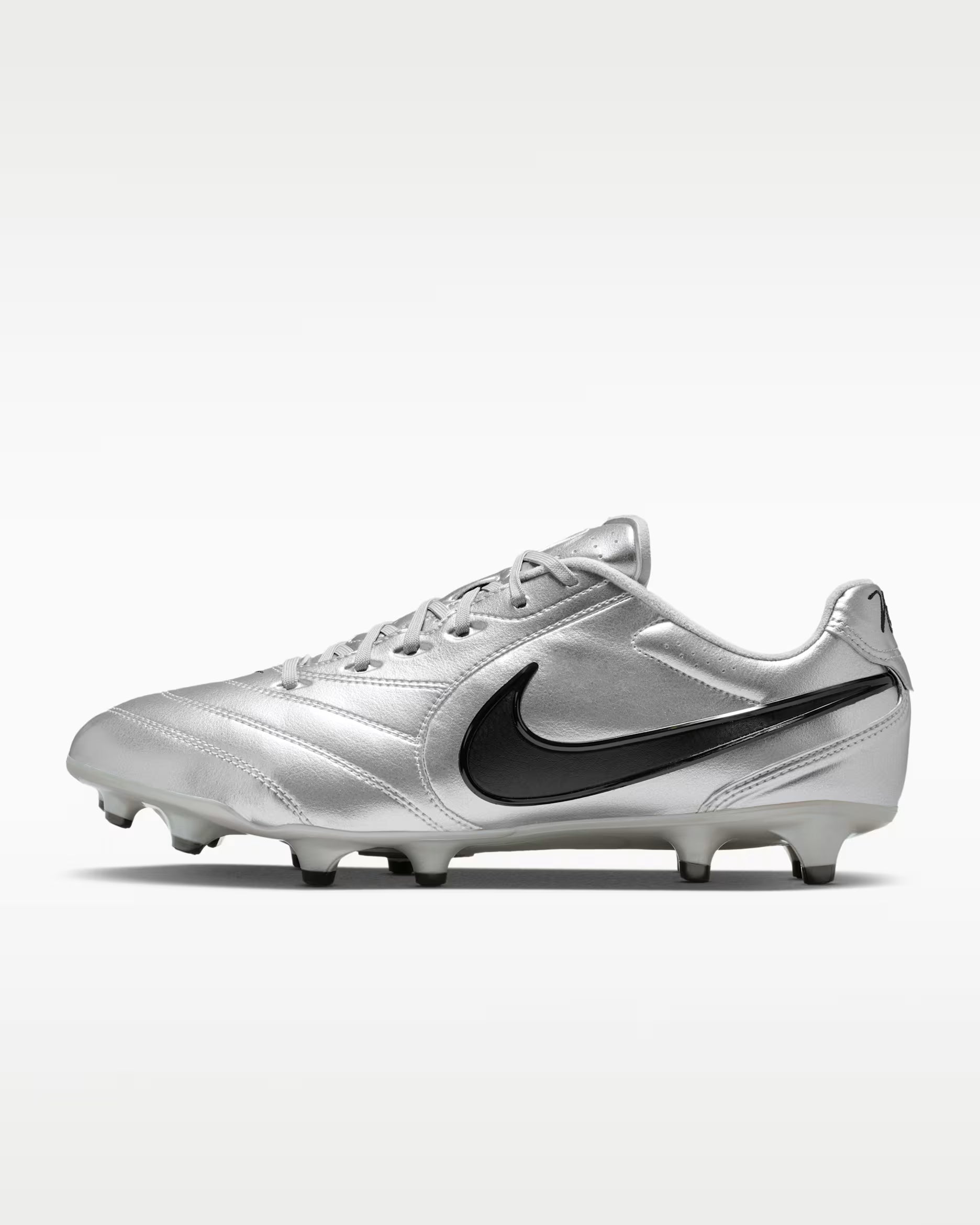Nike Tiempo Ligera Pro FG-Metallic Silver/black