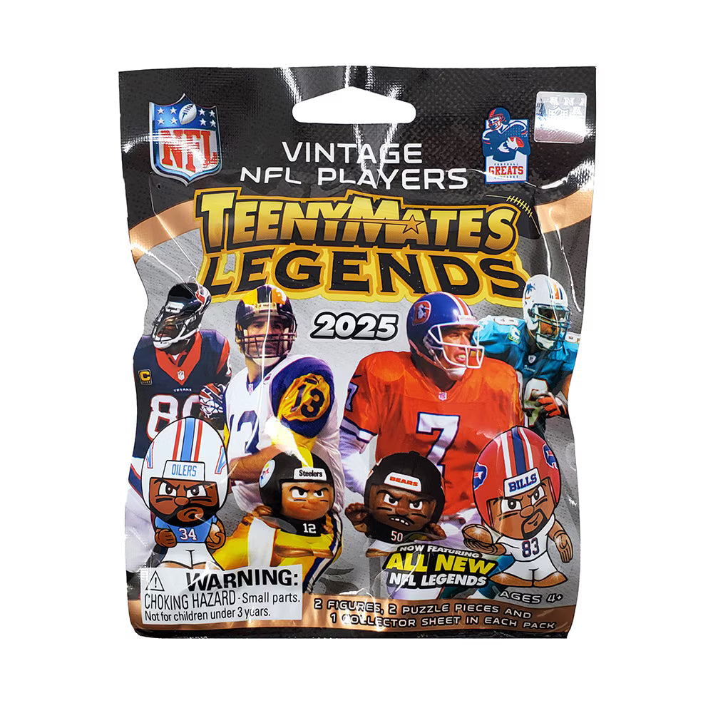 NFL TeenyMates Football Legends Vintage Series 3 Mystery Pack