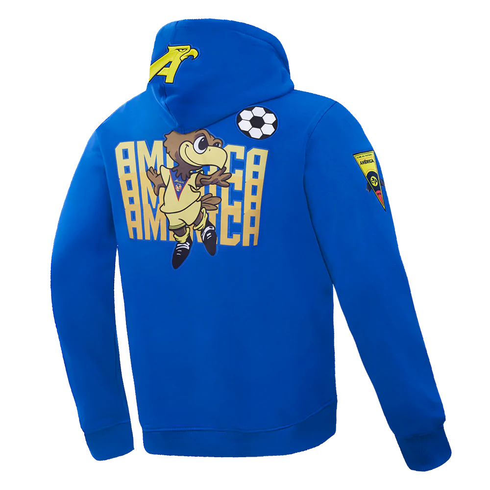 PRO STANDARD LIGA MX CLUB AMERICA DOUBLE KNIT PULLOVER HOODIE