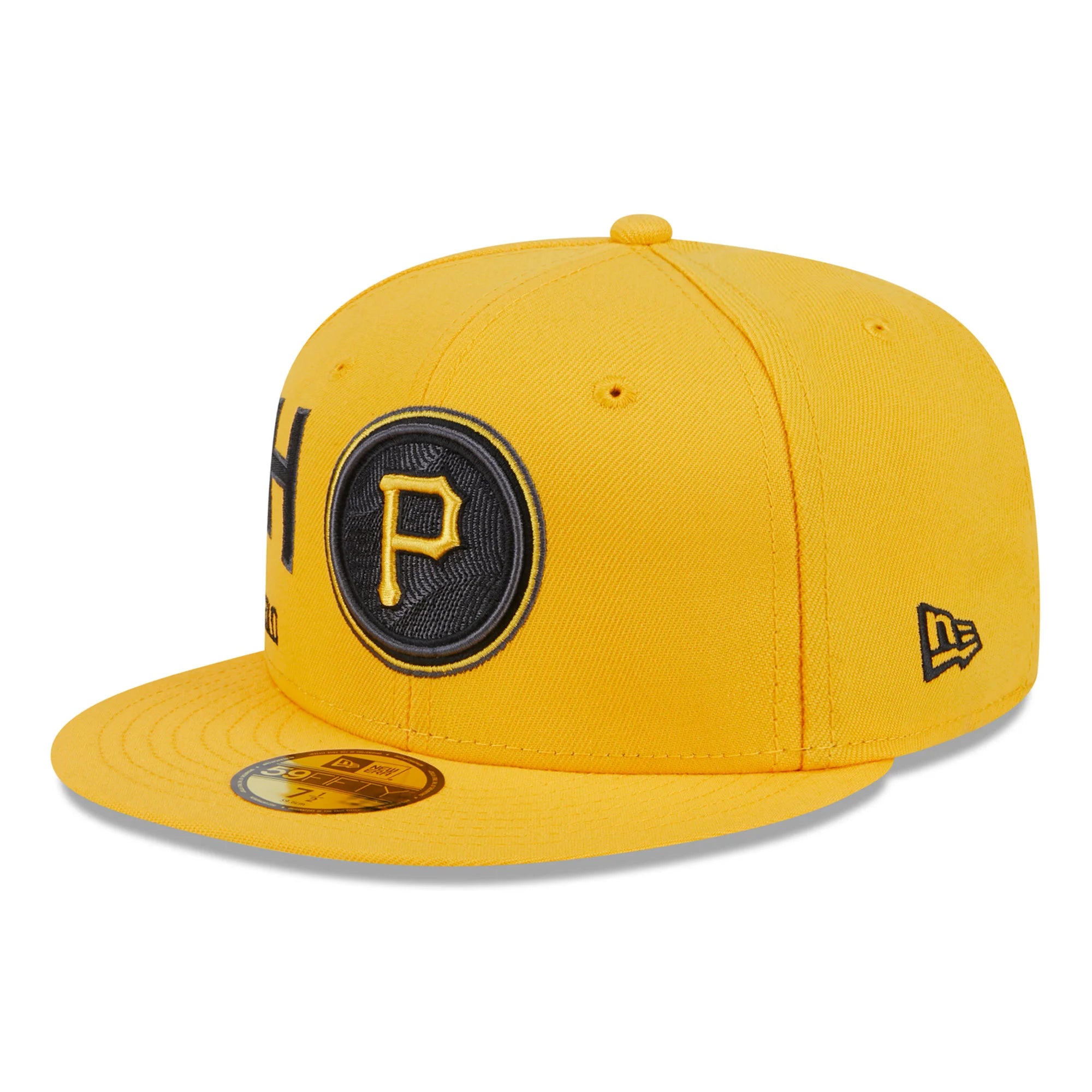 New Era Pittsburgh Pirates Icon City Connect 59FIFTY Fitted Hat-Gold/Black