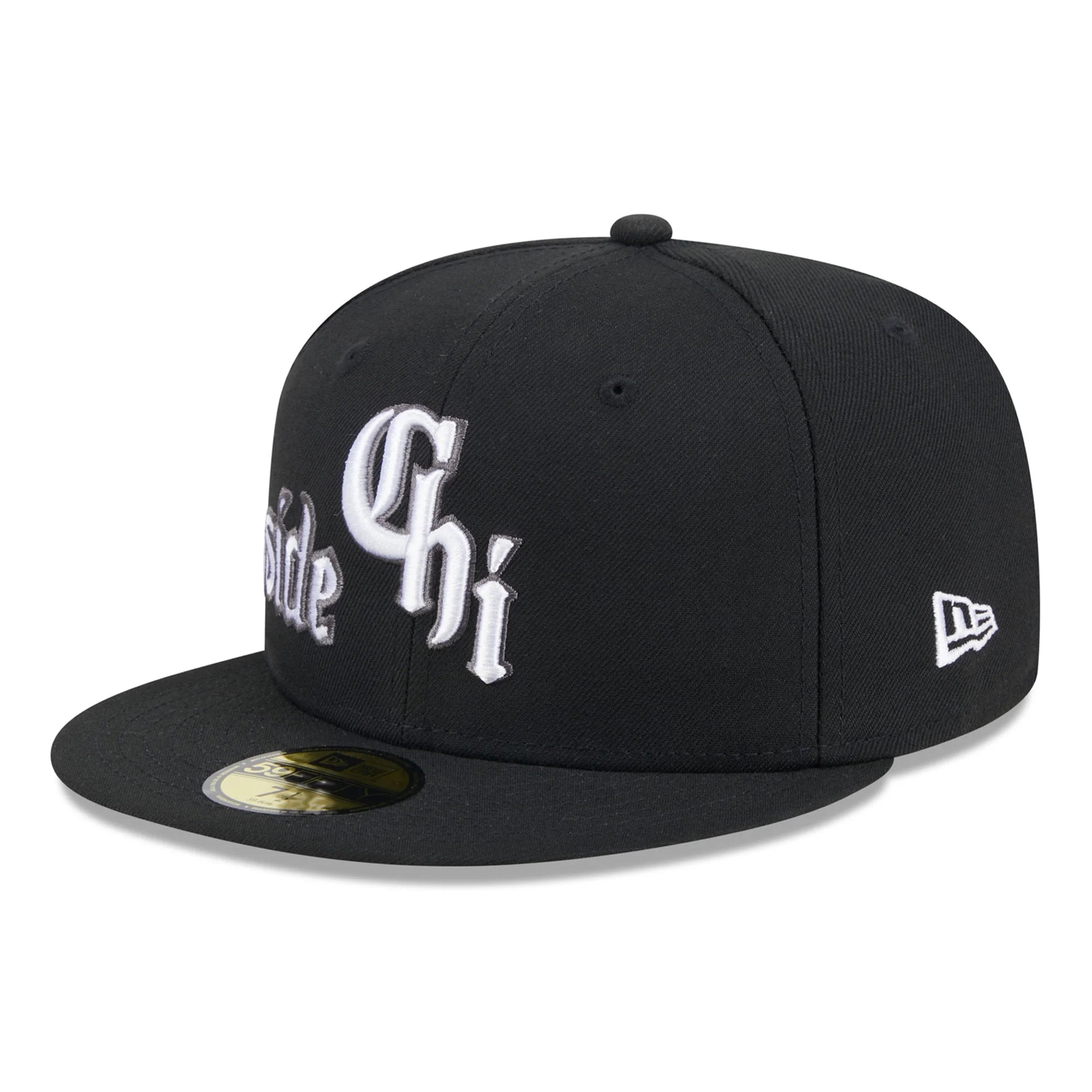 New Era Chicago White Sox City Connect Icon 59FIFTY Fitted Hat-Black