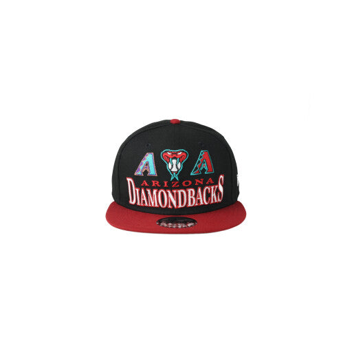 New Era Arizona Diamondbacks Archive Multi Logo 9FIFTY Snapback Hat -