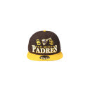 New Era San Diego Padres Archive Multi Logo 9FIFTY Snapback Hat -