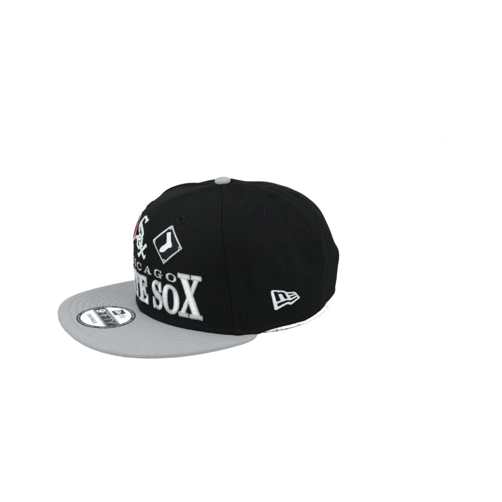 New Era Chicago White Sox Archive Multi Logo 9FIFTY Snapback Hat -