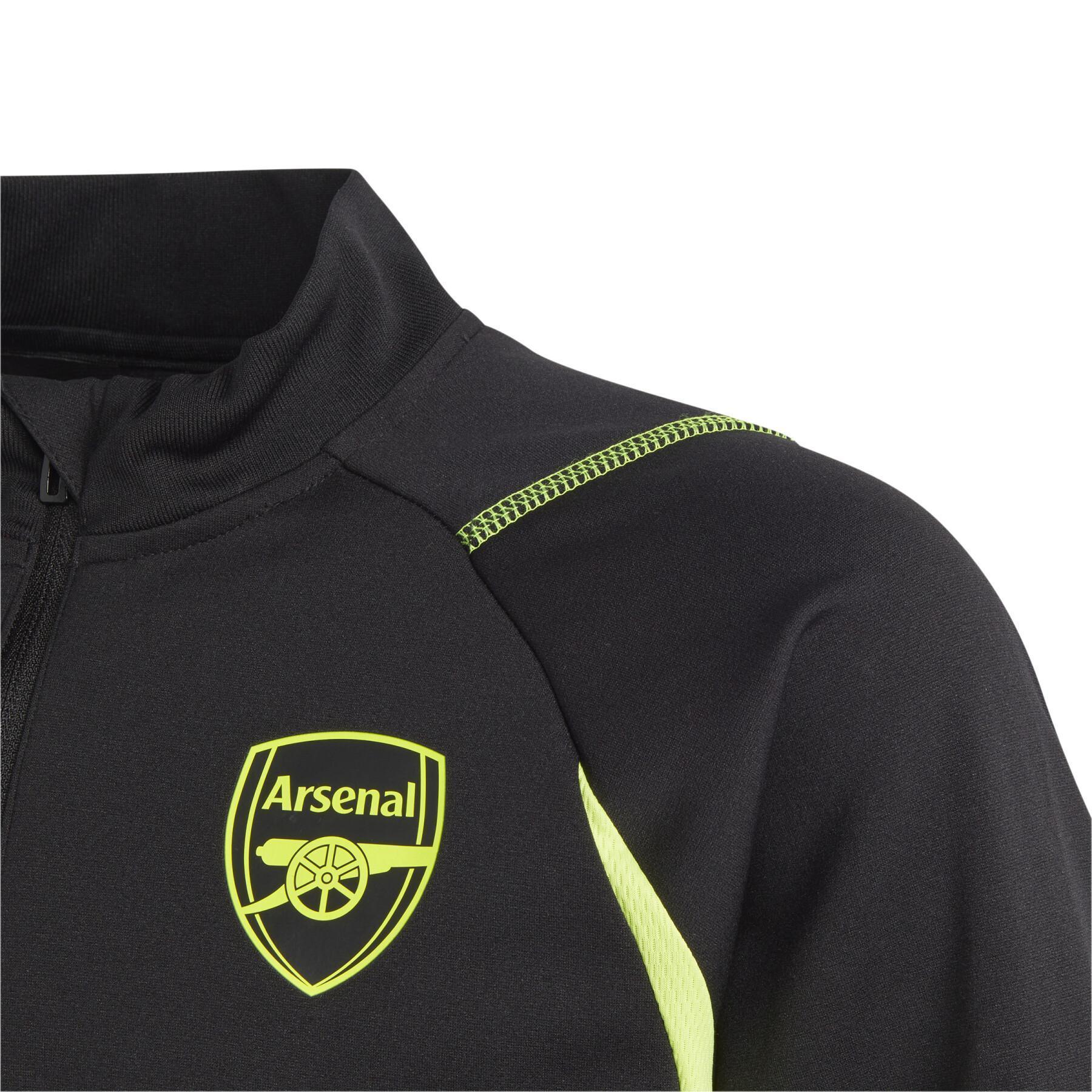 Adidas Youth Arsenal Tiro Training Top 23/24-Black