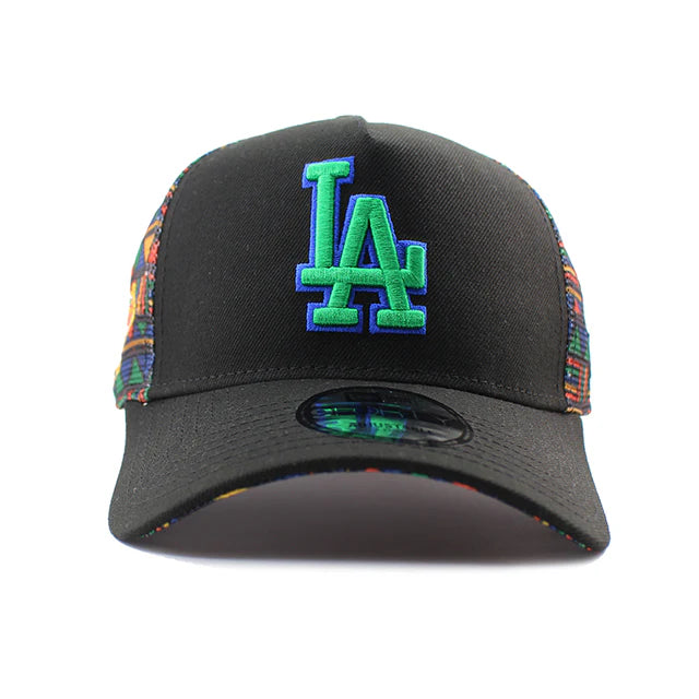 New Era Los Angeles Dodgers Forty AOP A-Frame Trucker Hat