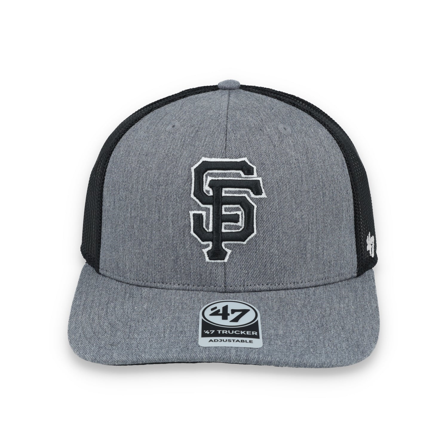 ' 47 BRAND SAN FRANCISCO GIANTS CARBON '47 TRUCKER ADJUSTABLE HAT