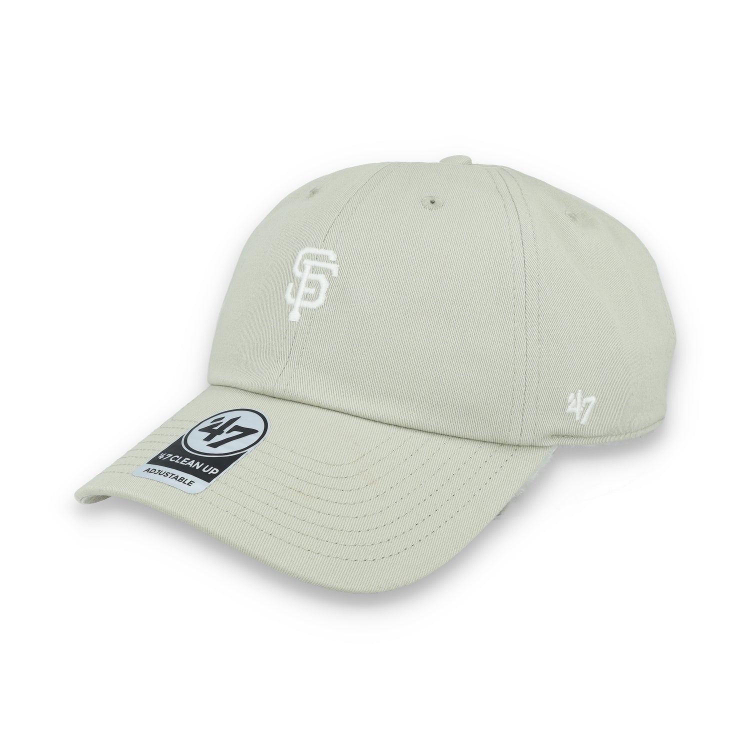 '47 Brand San Francisco Giants Foundation Clean Up Adjustable Hat- System Grey