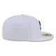 New Era Chicago White Sox Color Basic 59FIFTY Fitted Hat - White/Black