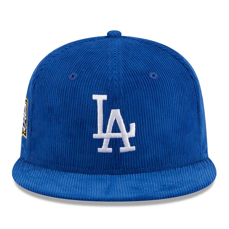 New Era Los Angeles Dodgers Side patch Corduroy-Blue