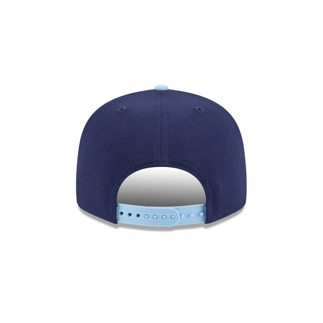 New Era San Francisco 49ers 2-Tone Color Pack 9FIFTY Snapback Hat-Navy/Light Blue