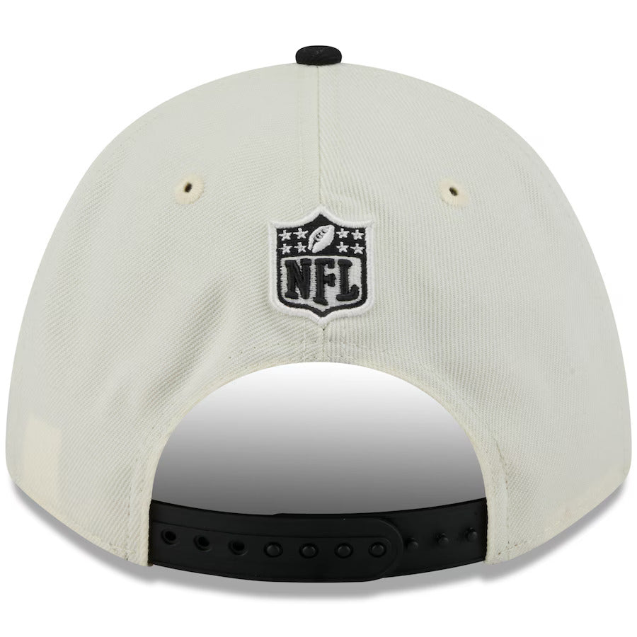 New Era Las Vegas Raiders 2025 NFL Draft 9FORTY M-Crown Snap Hat-Beige