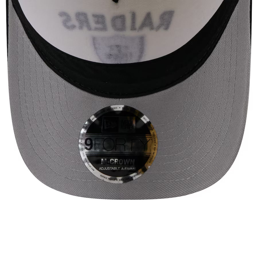 New Era Las Vegas Raiders 2025 NFL Draft 9FORTY M-Crown Snap Hat-Beige