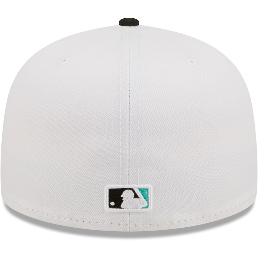 New Era Los Angeles Dodgers 2-Tone Color Pack 59FIFTY Fitted Hat-White/Black
