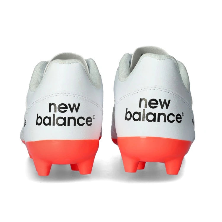 New Balance 422 V2 Wide Team FG -White/Volt/Crimson